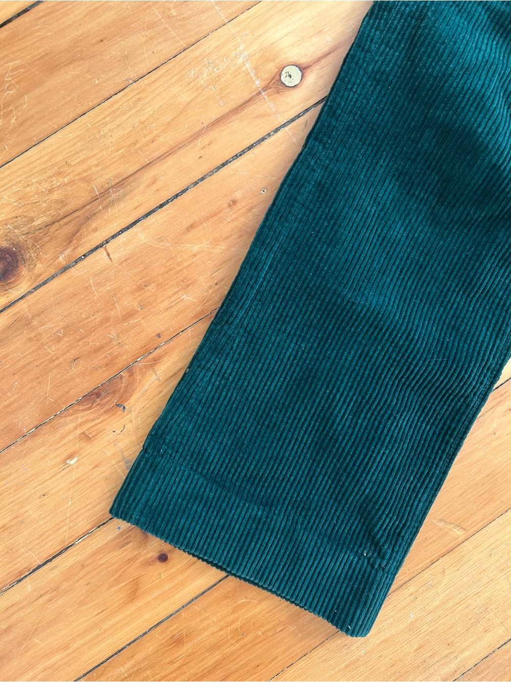 Rag and Bone green corduroy flare pants 27 - Picture 3 of 8